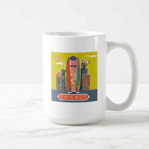 シカゴスタイルホットドッグ コーヒーマグカップ