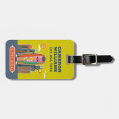 シカゴスタイルホットドッグ ラゲッジタグ (正面横)