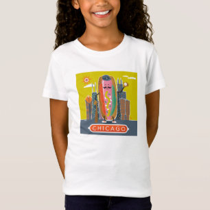 シカゴスタイルホットドッグ Tシャツ