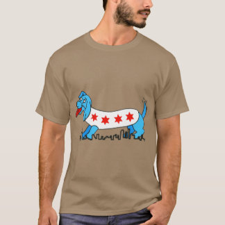 シカゴスタイル犬 Tシャツ