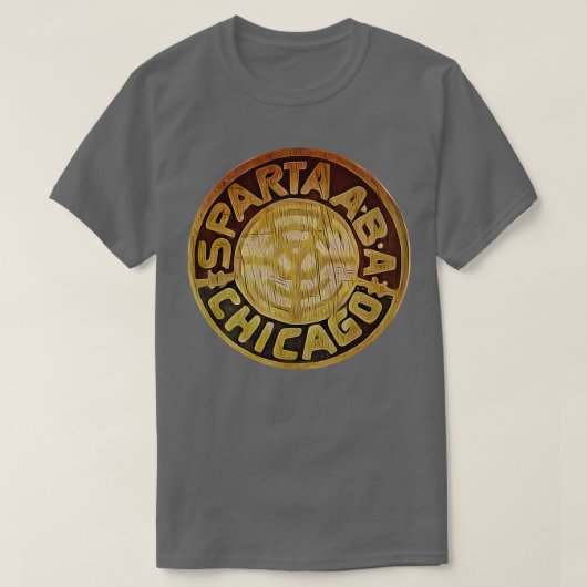 シカゴスパルタサッカー Tシャツ (デザイン正面)