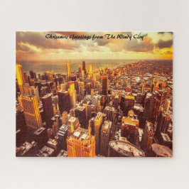 シカゴタウンミシガン。 ジグソーパズル