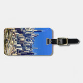 シカゴダウンタウンウィズレイクの航空写真 ラゲッジタグ (正面横)