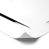 シカゴダウンタウンブラックアンドホワイト ポスター (角)