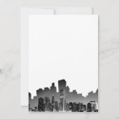 シカゴデスティネーションウエディング招待状 招待状 (裏面)