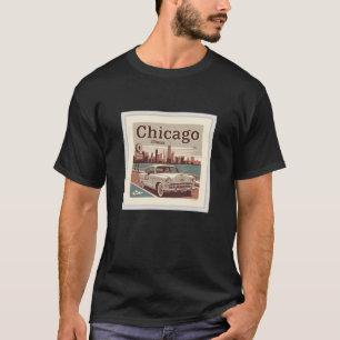 シカゴトラベルキープサケ Tシャツ