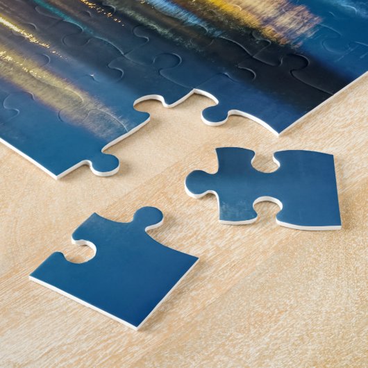 シカゴドーンシティスケープ ジグソーパズル (側面)