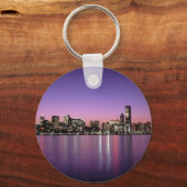 シカゴナイタイムスカイライン キーホルダー (正面)