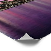 シカゴナイタイムスカイライン ポスター (角)