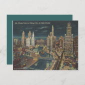 シカゴナイトスカイライン ポストカード (正面/裏面)