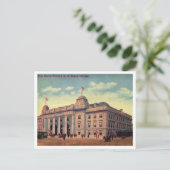 シカゴノースウェスタン・レール・ロード・デポ1910sビュー ポストカード (スタンド正面)