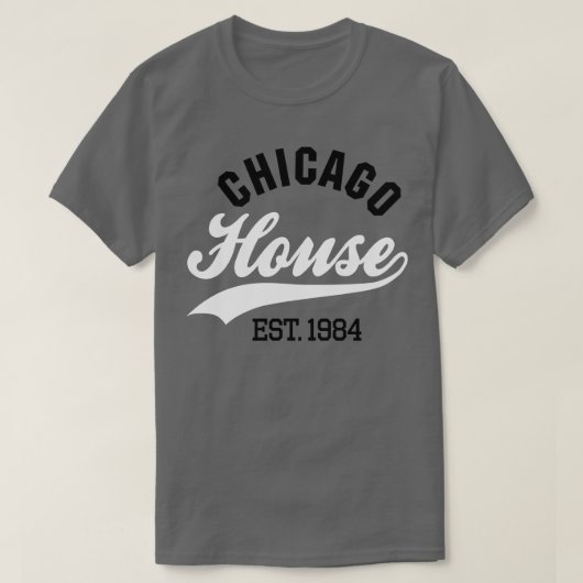 シカゴハウスエスト1984 Tシャツ (デザイン正面)