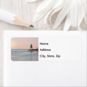 シカゴハーバーサウスイーストライトハウス ラベル (インサイチュ)