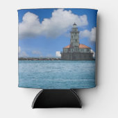 シカゴハーバーライトハウスパインターリー 缶クーラー (正面)