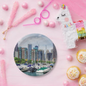 シカゴハーバー ペーパープレート (パーティー)