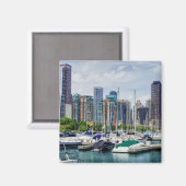 シカゴハーバー マグネット (正面/裏面)