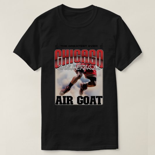 シカゴバスケットボール Tシャツ (デザイン正面)