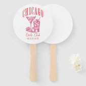 シカゴバチェロレッテ週末 ハンドファン (正面&裏面)