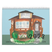 シカゴバンガロー協会の2023カレンダー カレンダー (カバー)