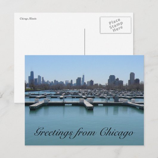 シカゴパイア ポストカード (正面/裏面)