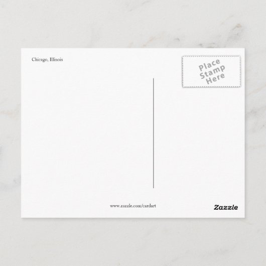 シカゴパイア ポストカード (裏面)