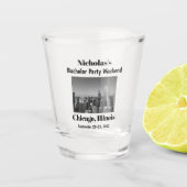 シカゴパーソナライズされたバチュラーパーティウィークエンド ショットグラス