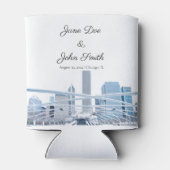 シカゴパーソナライズされた 缶クーラー (裏面)