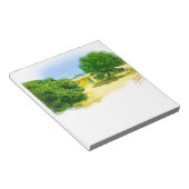 シカゴビーチの湖岸 ノートパッド (アングル)