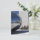 シカゴビーンとスカイスペーパー ポストカード (スタンド正面)