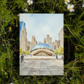 シカゴビーンウォーター色 招待状