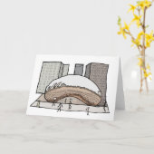 シカゴビーン カード (黄色い花)