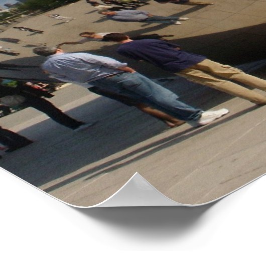 シカゴビーン ポスター (角)