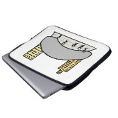 シカゴビーン ラップトップスリーブ (正面下部)