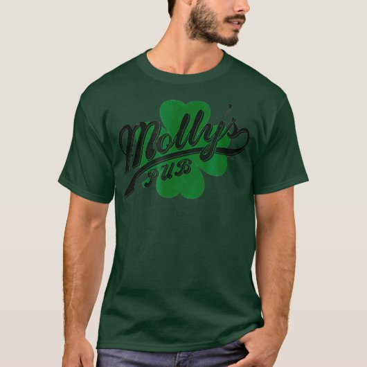 シカゴファイアモリーズパブSt paddys dayスタンダード Tシャツ (正面)