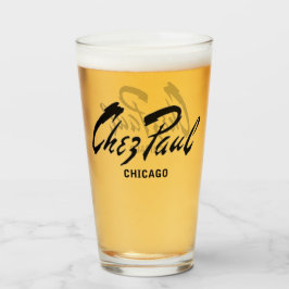 シカゴフランスのシェポールレストラン タンブラーグラス