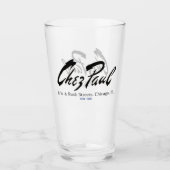 シカゴフランスのシェポールレストラン タンブラーグラス (正面)