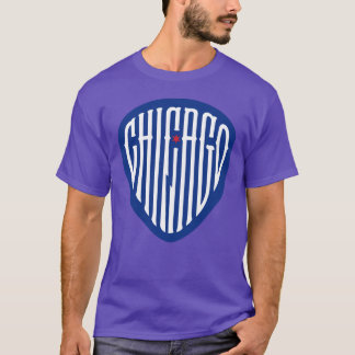 シカゴブルースギターピック Tシャツ