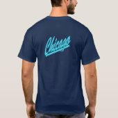 シカゴブルー Tシャツ (裏面)