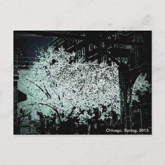 シカゴブロッズ抽象芸術 ポストカード (正面)