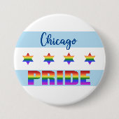 シカゴプライド 缶バッジ (正面)
