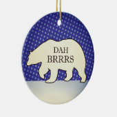 シカゴホおもしろいリデーオーナメント セラミックオーナメント (右)