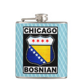 シカゴボスニアアメリカン フラスク (正面)