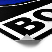 シカゴボスニアアメリカン ポスター (角)