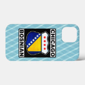 シカゴボスニアアメリカン Case-Mate iPhoneケース (裏面 (横))