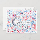 シカゴポストカード ポストカード (正面/裏面)