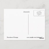 シカゴポストカード ポストカード (裏面)