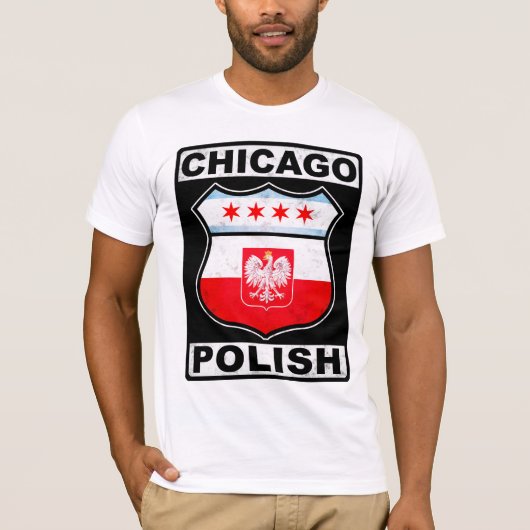 シカゴポーランドアメリカンティー Tシャツ (正面)