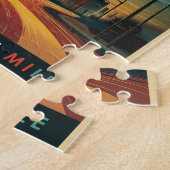 シカゴマグニフィセントマイルヴィンテージ ジグソーパズル (側面)