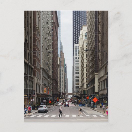 シカゴマディソン通りはがき ポストカード (正面)