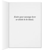 シカゴマディソン通りグレースケールカード (内側 (右))